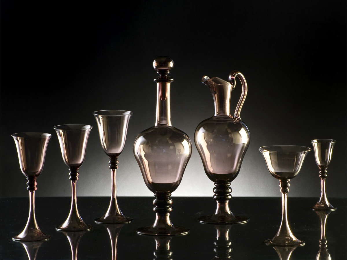 Seguso Gianni Clear Glassware Creations